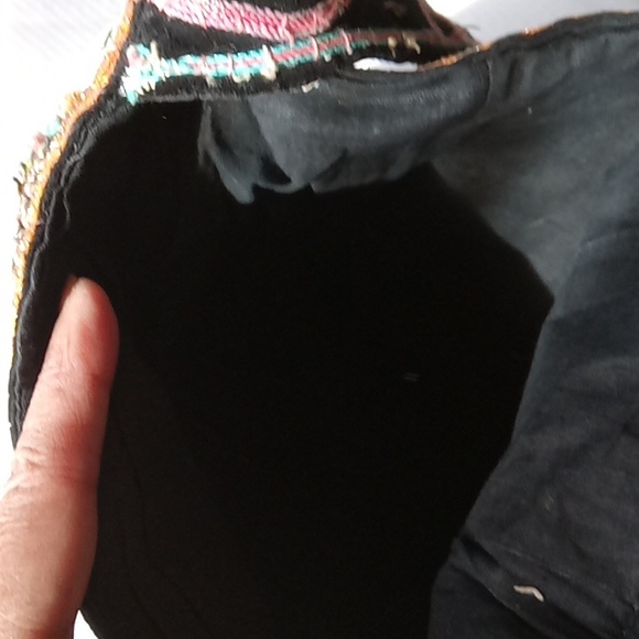 Handmade Bag -India,Horse Embellished on Both sides NWOT - Picture 8 of 9